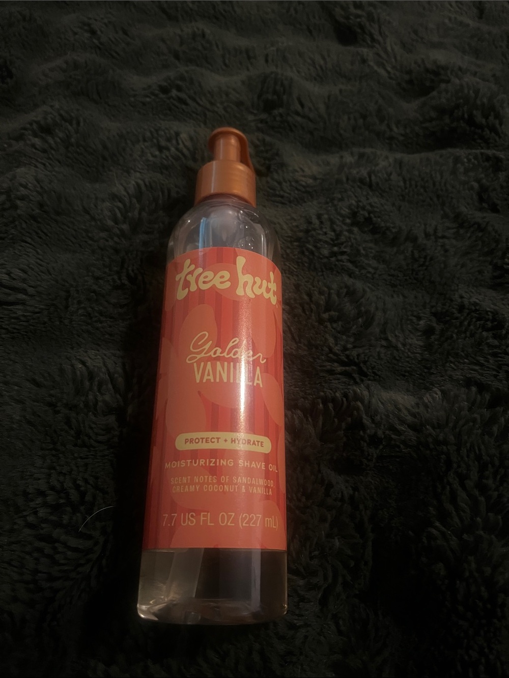 Tree Hut Golden Vanilla Moisturizing Shave Oil - Orange
